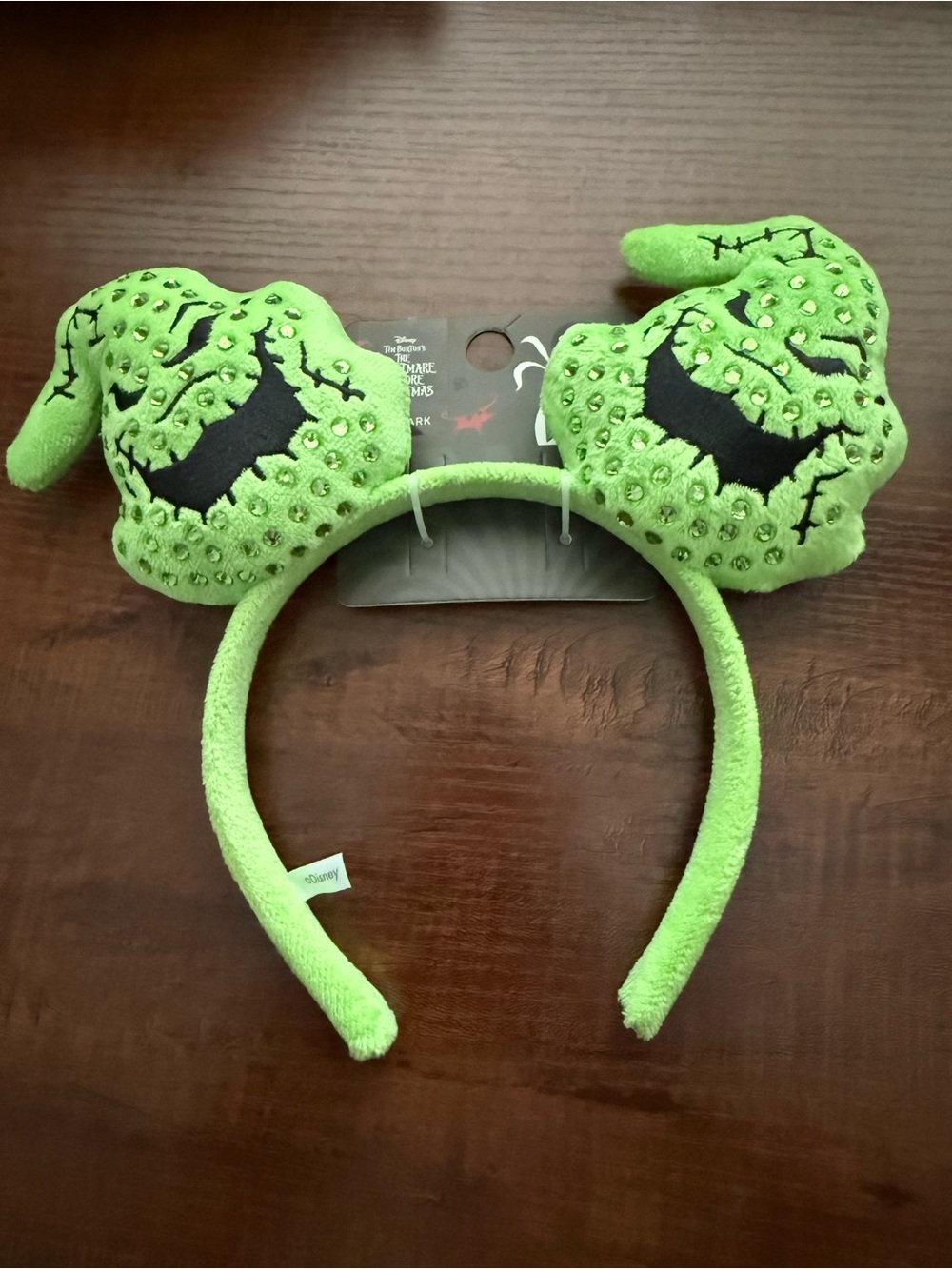 Primark x Disney Oogie Boogie Neon Green Headband *NWT
